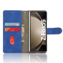 Kryty na mobil | Peňaženkové puzdro Solid modré – Samsung Galaxy Z Fold 5 | Kryty na mobil