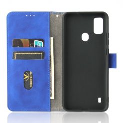 Kryty na mobil | Peňaženkové puzdro Solid modré – ZTE Blade A51 | Kryty na mobil