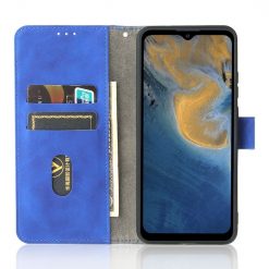 Kryty na mobil | Peňaženkové puzdro Solid modré – ZTE Blade A51 | Kryty na mobil
