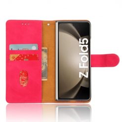 Peňaženkové puzdro Solid ružové – Samsung Galaxy Z Fold 5 | Kryty na mobil Kryty na mobil | Peňaženkové puzdro Solid ružové – Samsung Galaxy Z Fold 5 | Kryty na mobil