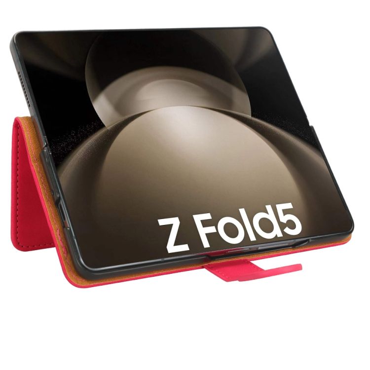 Peňaženkové puzdro Solid ružové – Samsung Galaxy Z Fold 5 | Kryty na mobil Kryty na mobil | Peňaženkové puzdro Solid ružové – Samsung Galaxy Z Fold 5 | Kryty na mobil
