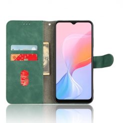 Kryty na mobil | Peňaženkové puzdro Solid zelené – Blackview A85 | Kryty na mobil