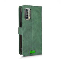 Kryty na mobil | Peňaženkové puzdro Solid zelené – Blackview GBV7100 | Kryty na mobil