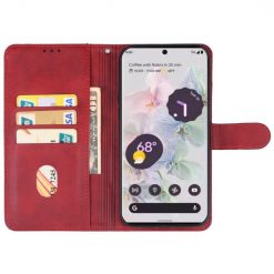Kryty na mobil | Peňaženkové puzdro Splendid case červené – Google Pixel 8 | Kryty na mobil