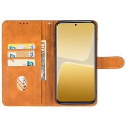 Kryty na mobil | Peňaženkové puzdro Splendid case hnedé – Xiaomi 13T / 13T Pro | Kryty na mobil