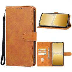 Kryty na mobil | Peňaženkové puzdro Splendid case hnedé – Xiaomi 13T / 13T Pro | Kryty na mobil