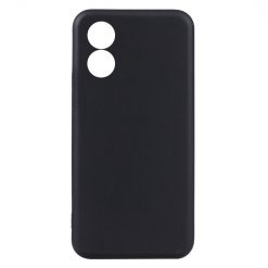 Kryty na mobil | Zadný kryt Soft Matt čierny – Oppo A38 | Kryty na mobil