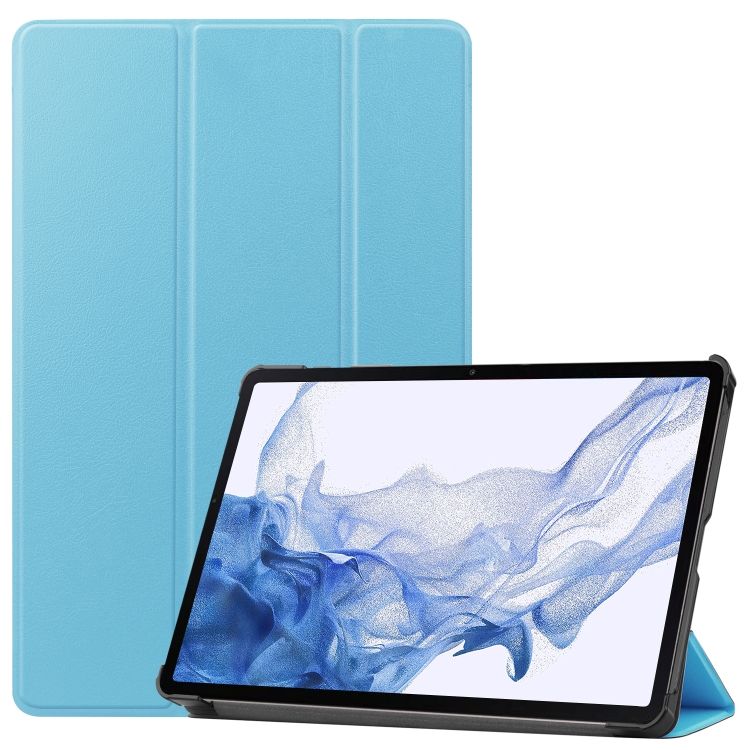 Knižkové puzdro Pure case bledomodré – Samsung Galaxy Tab S8 | Kryty na mobil Kryty na mobil | Knižkové puzdro Pure case bledomodré – Samsung Galaxy Tab S8 | Kryty na mobil