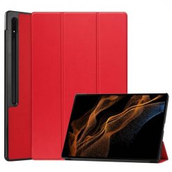 Knižkové puzdro Pure case červené – Samsung Galaxy Tab S9 Ultra / S10 Ultra / S11 Ultra