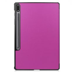 Kryty na mobil | Knižkové puzdro Pure case fialové – Samsung Galaxy Tab S7+ / Tab S8+ / Tab S7 FE | Kryty na mobil