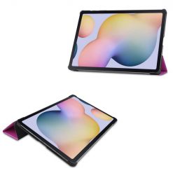 Kryty na mobil | Knižkové puzdro Pure case fialové – Samsung Galaxy Tab S7+ / Tab S8+ / Tab S7 FE | Kryty na mobil