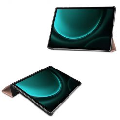 Knižkové puzdro Pure case ružové – Samsung Galaxy Tab S9 FE+ | Kryty na mobil Kryty na mobil | Knižkové puzdro Pure case ružové – Samsung Galaxy Tab S9 FE+ | Kryty na mobil