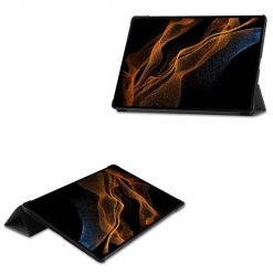 Kryty na mobil | Knižkové puzdro Pure case sivé – Samsung Galaxy Tab S8 Ultra | Kryty na mobil