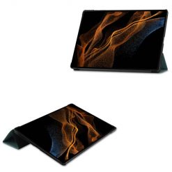 Knižkové puzdro Pure case zelené – Samsung Galaxy Tab S8 Ultra | Kryty na mobil Kryty na mobil | Knižkové puzdro Pure case zelené – Samsung Galaxy Tab S8 Ultra | Kryty na mobil