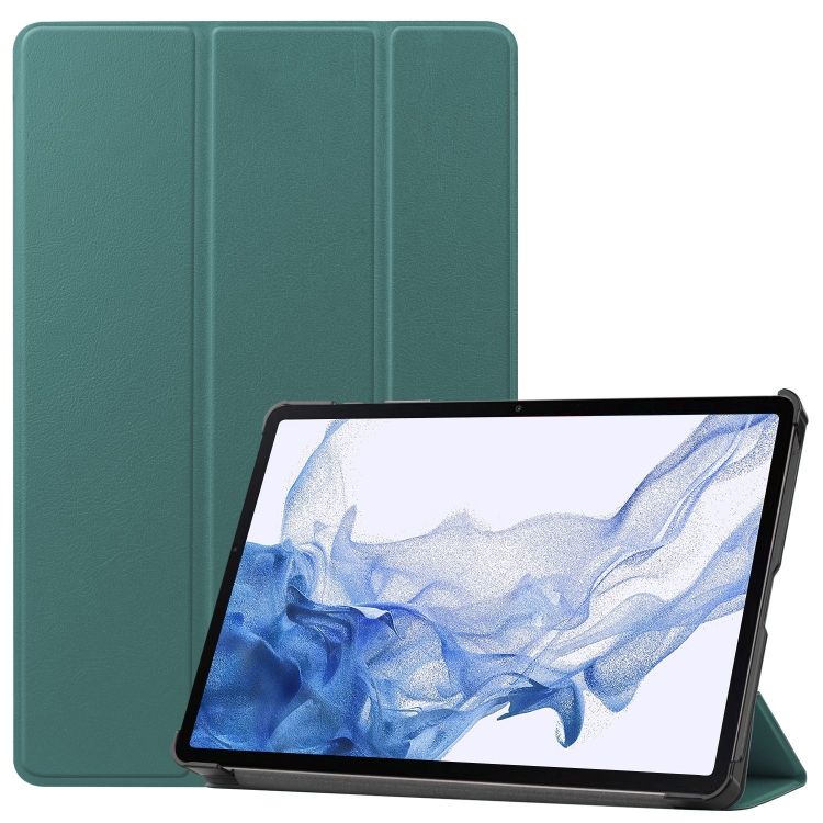 Knižkové puzdro Pure case zelené – Samsung Galaxy Tab S9 | Kryty na mobil Kryty na mobil | Knižkové puzdro Pure case zelené – Samsung Galaxy Tab S9 | Kryty na mobil