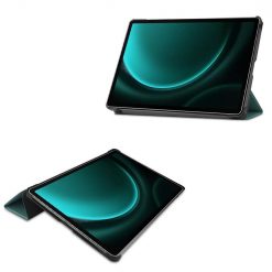 Kryty na mobil | Knižkové puzdro Pure case zelené – Samsung Galaxy Tab S9 FE+ | Kryty na mobil