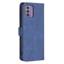 Kryty na mobil | Knižkové puzdro Rhombus modré – Nokia G42 | Kryty na mobil