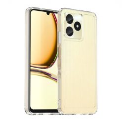 Kryty na mobil | Ochranný kryt Sweet case transparentný – Realme C51 | Kryty na mobil