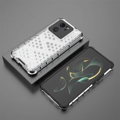Odolný kryt Honeycomb Armor transparentný – Xiaomi 13T / 13T Pro | Kryty na mobil Kryty na mobil | Odolný kryt Honeycomb Armor transparentný – Xiaomi 13T / 13T Pro | Kryty na mobil