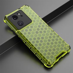 Kryty na mobil | Odolný kryt Honeycomb Armor zelený – Xiaomi 13T / 13T Pro | Kryty na mobil