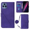 Peňaženkové puzdro Embossing Pattern Cross čierne – T Phone / T Phone (2023) | Kryty na mobil Kryty na mobil | Peňaženkové puzdro Embossing Pattern Cross čierne – T Phone / T Phone (2023) | Kryty na mobil