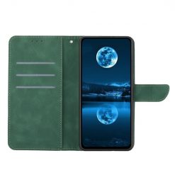 Peňaženkové puzdro Embossing Pattern Stitchy case zelené – Oppo A78 4G | Kryty na mobil Kryty na mobil | Peňaženkové puzdro Embossing Pattern Stitchy case zelené – Oppo A78 4G | Kryty na mobil