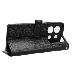 Peňaženkové puzdro Honeycomb Dot Texture Case čierne – Infinix Zero 30 5G | Kryty na mobil Kryty na mobil | Peňaženkové puzdro Honeycomb Dot Texture Case čierne – Infinix Zero 30 5G | Kryty na mobil