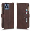 Kryty na mobil | Peňaženkové puzdro Litchi Wallet case fialové – T Phone / T Phone (2023) | Kryty na mobil
