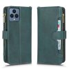 Kryty na mobil | Peňaženkové puzdro Litchi Wallet case hnedé – T Phone / T Phone (2023) | Kryty na mobil