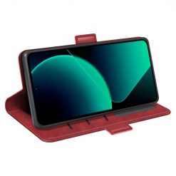 Kryty na mobil | Peňaženkové puzdro Magnetic fresh case červené – Xiaomi 13T / 13T Pro | Kryty na mobil