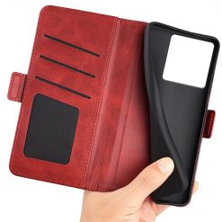 Kryty na mobil | Peňaženkové puzdro Magnetic fresh case červené – Xiaomi 13T / 13T Pro | Kryty na mobil