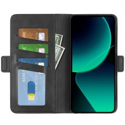Kryty na mobil | Peňaženkové puzdro Magnetic fresh case čierne – Xiaomi 13T / 13T Pro | Kryty na mobil