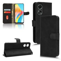Kryty na mobil | Peňaženkové puzdro Solid čierne – Oppo A78 4G | Kryty na mobil