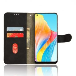 Kryty na mobil | Peňaženkové puzdro Solid čierne – Oppo A78 4G | Kryty na mobil