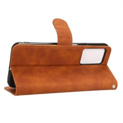 Peňaženkové puzdro Solid hnedé – Cubot X50 | Kryty na mobil Kryty na mobil | Peňaženkové puzdro Solid hnedé – Cubot X50 | Kryty na mobil