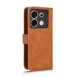 Kryty na mobil | Peňaženkové puzdro Solid hnedé – Infinix Zero 30 5G | Kryty na mobil