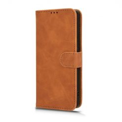 Peňaženkové puzdro Solid hnedé – Infinix Zero 30 5G