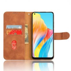 Peňaženkové puzdro Solid hnedé – Oppo A78 4G | Kryty na mobil Kryty na mobil | Peňaženkové puzdro Solid hnedé – Oppo A78 4G | Kryty na mobil