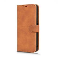 Peňaženkové puzdro Solid hnedé – Oppo A79 5G