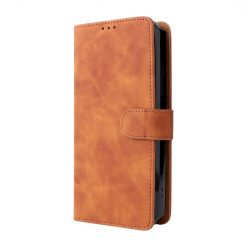 Peňaženkové puzdro Solid hnedé – Oukitel WP15