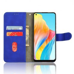 Kryty na mobil | Peňaženkové puzdro Solid modré – Oppo A78 4G | Kryty na mobil