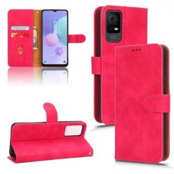 Kryty na mobil | Peňaženkové puzdro Solid ružové – TCL 408 | Kryty na mobil