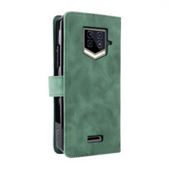 Kryty na mobil | Peňaženkové puzdro Solid zelené – Oukitel WP15 | Kryty na mobil