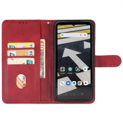 Kryty na mobil | Peňaženkové puzdro Splendid case červené – CAT S53 | Kryty na mobil