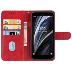 Kryty na mobil | Peňaženkové puzdro Splendid case červené – iGet WP12 Pro | Kryty na mobil