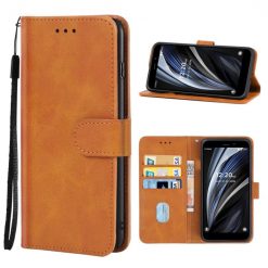 Kryty na mobil | Peňaženkové puzdro Splendid case hnedé – iGet WP12 Pro | Kryty na mobil