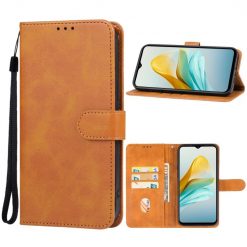 Kryty na mobil | Peňaženkové puzdro Splendid case hnedé – ZTE Blade A53 Pro | Kryty na mobil