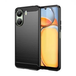 Zadný kryt Carbon čierny – Xiaomi Redmi 13C / Xiaomi Poco C65