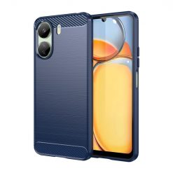 Zadný kryt Carbon modrý – Xiaomi Redmi 13C / Xiaomi Poco C65