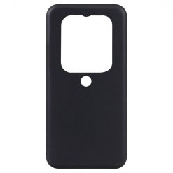 Kryty na mobil | Zadný kryt Soft Matt čierny – CAT S53 | Kryty na mobil